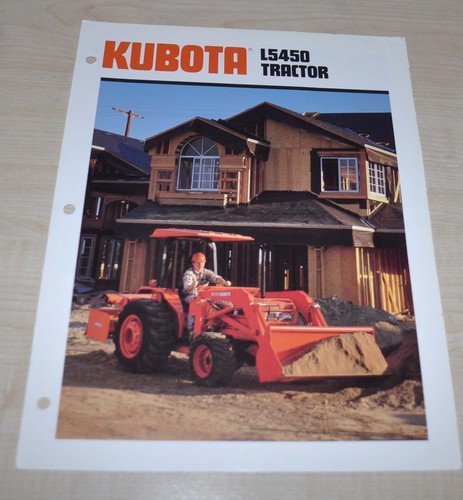 Brochure giapponese trattore