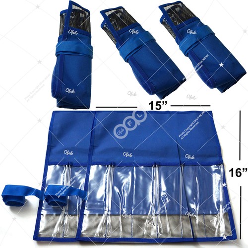 Pezzi blu pesca tasche - blu, 6