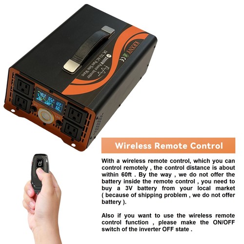 Inverter potenza 2000w onda - inverter,