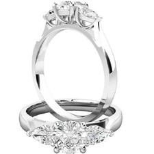 Lab-Created Round Cut 1.40 Ct