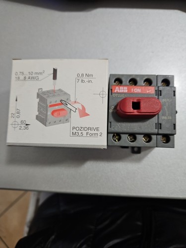 Abb ot25e4 disconnettore - abb,