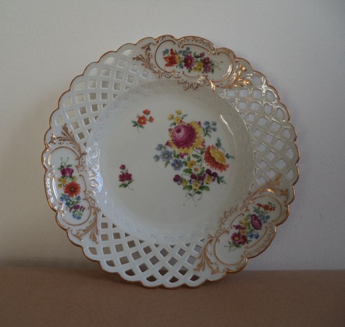 Meissen porcellana piatto - , da