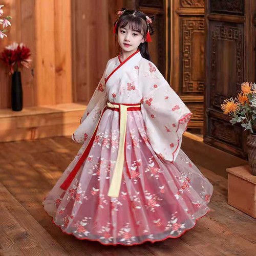 Vestito costume bambina hanfu - costume,