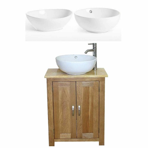 Mobile bagno piano in rovere - |,