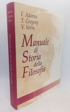 Manuale di storia della filosofia. Volume 1. F. Adorno, T. Gregory, V. Verra. I