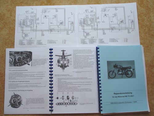 Manuale riparazione ts - manuale, mz