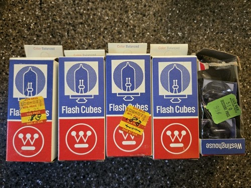 Westinghouse flash cubes - westinghouse,