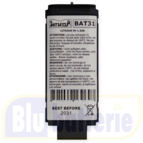 Bat31 batteria litio batsecur - bat31,