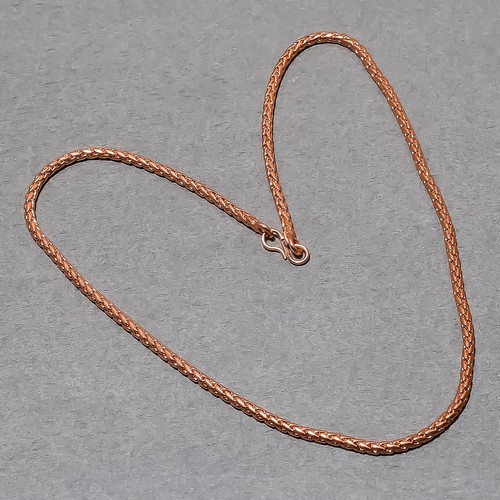 Collana rame massiccio - collana, puro