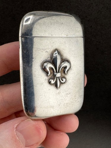 Cassaforte fiammiferi argento