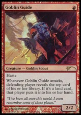 MTG GOBLIN GUIDE FOIL EXC -
