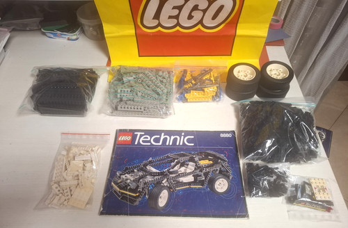 Lego technic 8880 super car - technic, car"