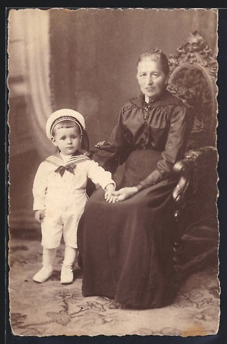 Cartolina bambino uniforme - cartolina, in