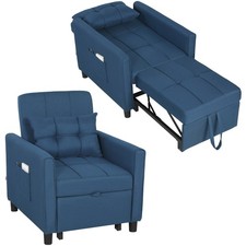 Homcom poltrona letto - homcom,