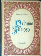 ORLANDO FURIOSO ARIOSTO LUDOVICO MONDADORI 1964  RILEGATO