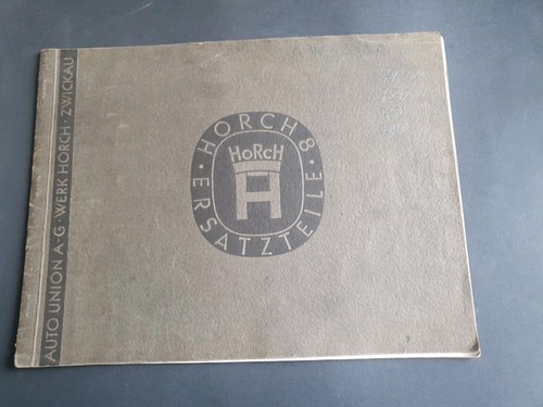 Horch auto union catalogo - union,