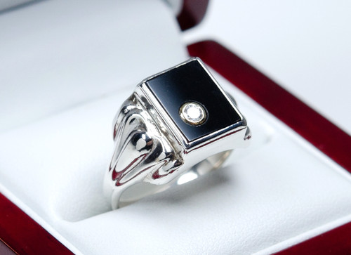 Anello vintage uomo in - anello,