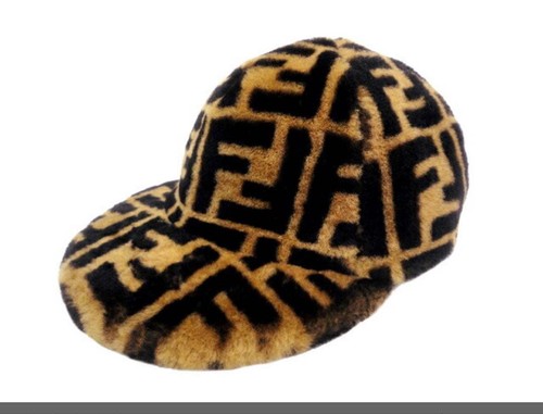 Fendi faux fur cap women - fendi, rare
