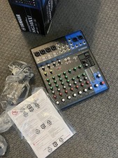 Mixer Yamaha Mg10xu Perfetto Da Esposizione Scatola E Cavo Alimentazione