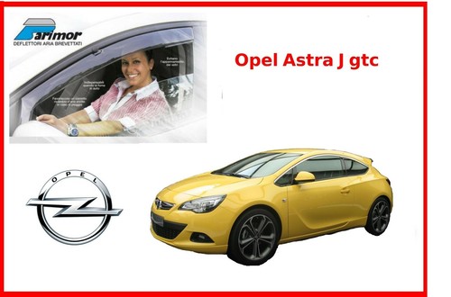 Deflettori aria per opel astra - per,