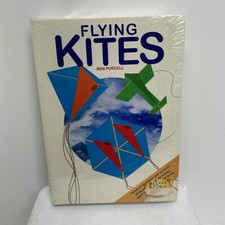 FLYING KITES by Ben Purcell (with Kite Making Supplies Kit) New from 1999! RARE!