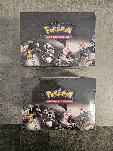 Pokémon tcg box sigillati - pokémon, 2x