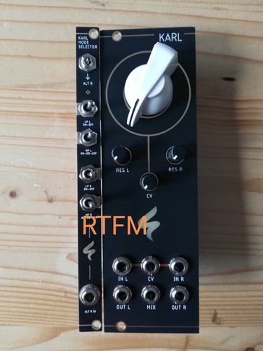 Modular karl exp - -, +