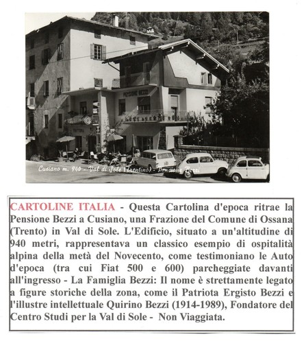 Cusiano frazione ossana - cusiano,