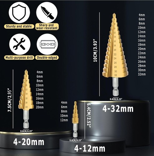 Frese coniche metallo legno - coniche,