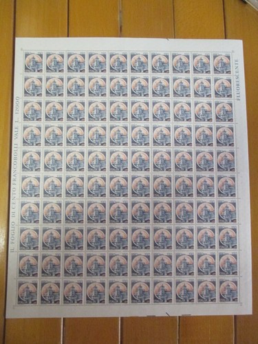 Italia 1980 varieta foglio - 1980,