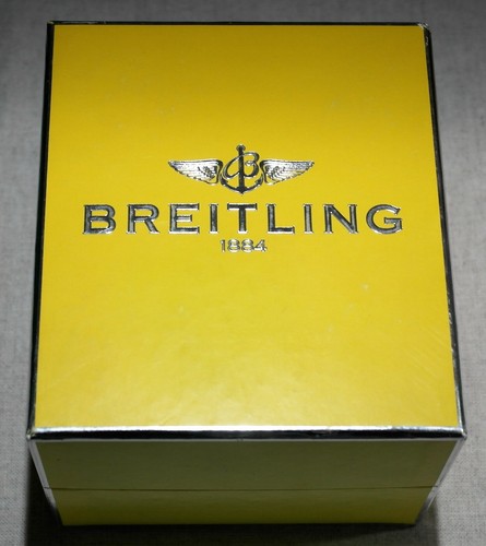 Breitling vintage yellow and