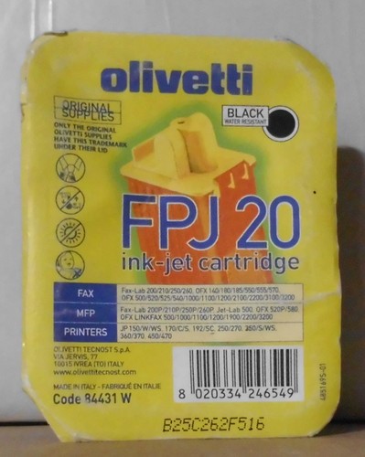 Inchiostro olivetti fpj20 - inchiostro,