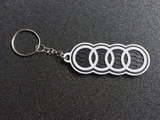 PORTACHIAVI AUDI - STILE CARBONIO - A4 A1 A3 A5 A7 TT S3 S4 S6 fiat