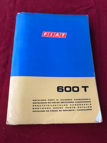 Fiat 600 manuale ricambi - 600,