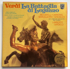 2 LP Box Verdi LA BATTAGLIA DI