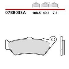 BREMBO KIT PASTIGLIE FRENO