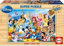 NUOVO Puzzle Educa Legno 100