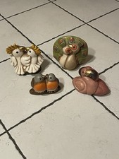 Thun serie Arca di Noè Fenicotteri Pettirossi Pavoni Cacatua