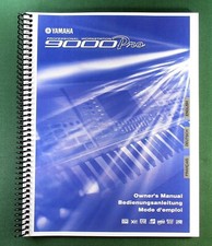 Yamaha 9000 Pro Instruction