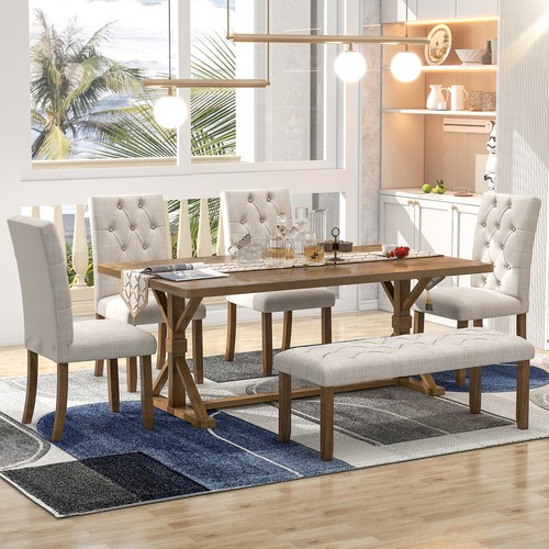 6pcs modern dining set x - dining,