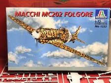 Macchi MC202 Folgore Italeri 1/72 Scatola Autografata Massimo GRAMELLINI NO WAR!