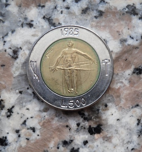 Moneta 500 lire - lire, san
