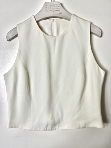 Top byblos bianco cropped - top,