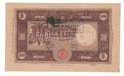 Falso epoca 1000 lire - falso, d’epoca