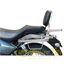 Schienalino Spaan cromato con