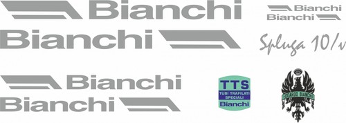 Adesivi telaio bianchi spluga - telaio,