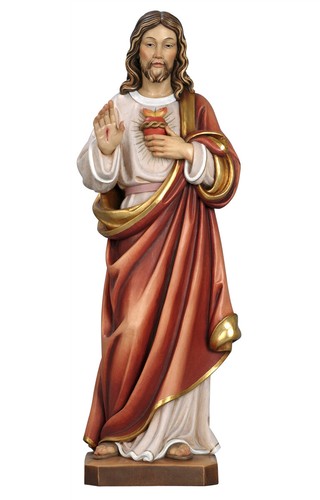 Statua sacro cuore gesù - cuore,