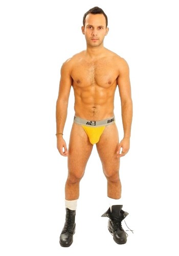 Cinghia jock bici oro rara - xl,