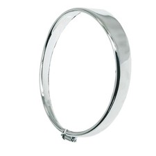 GHIERA CORNICE FARO TONDO FANALE ANTERIORE CROMATA VESPA 50 R L N - MOTO FERRI