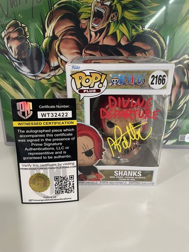 Funko pop shanks 2166 firmato - shanks, #2166